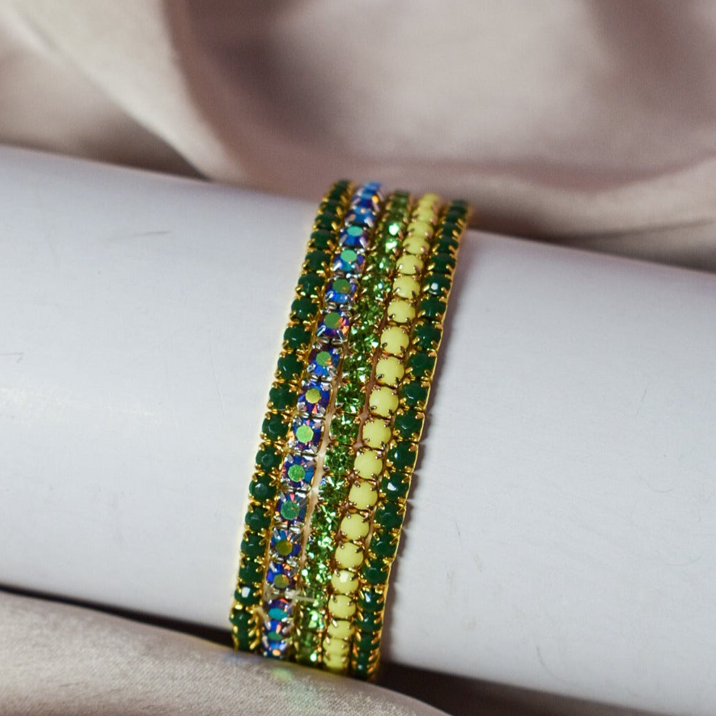 Velvet Night Party Stackable Bands (Set of 5) Salty
