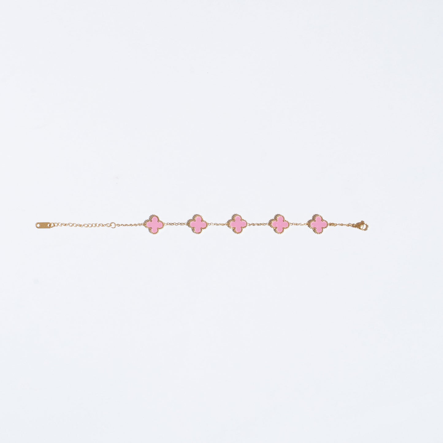 Vintage Alhambra Pink Bracelet Salty