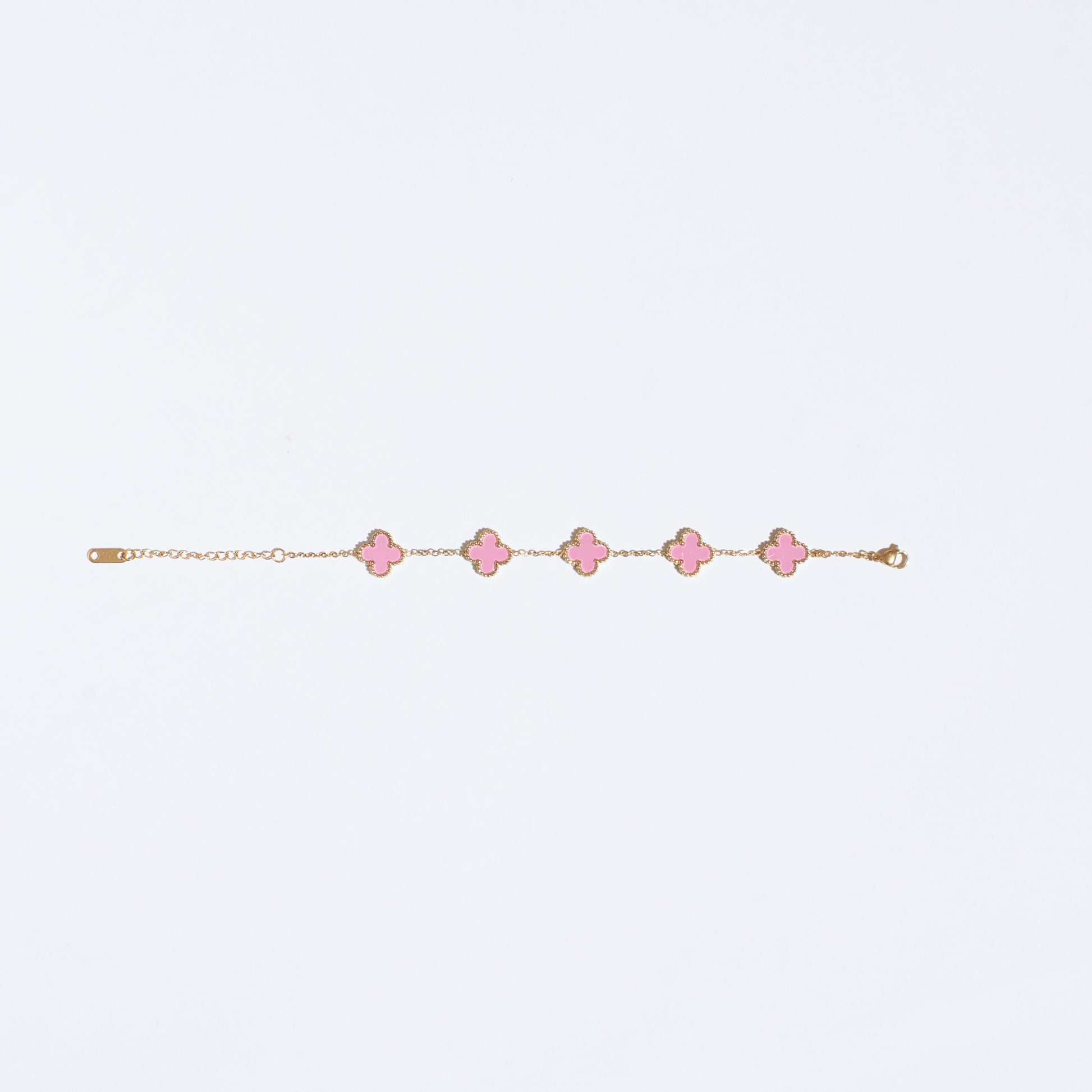 Vintage Alhambra Pink Bracelet Salty