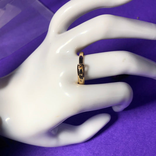Vintage Belt Gold Ring