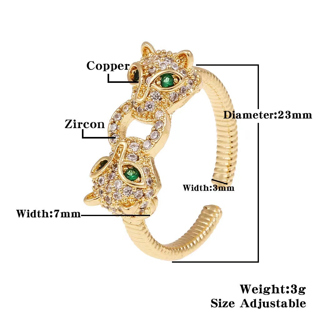 Fierce Feline Ring