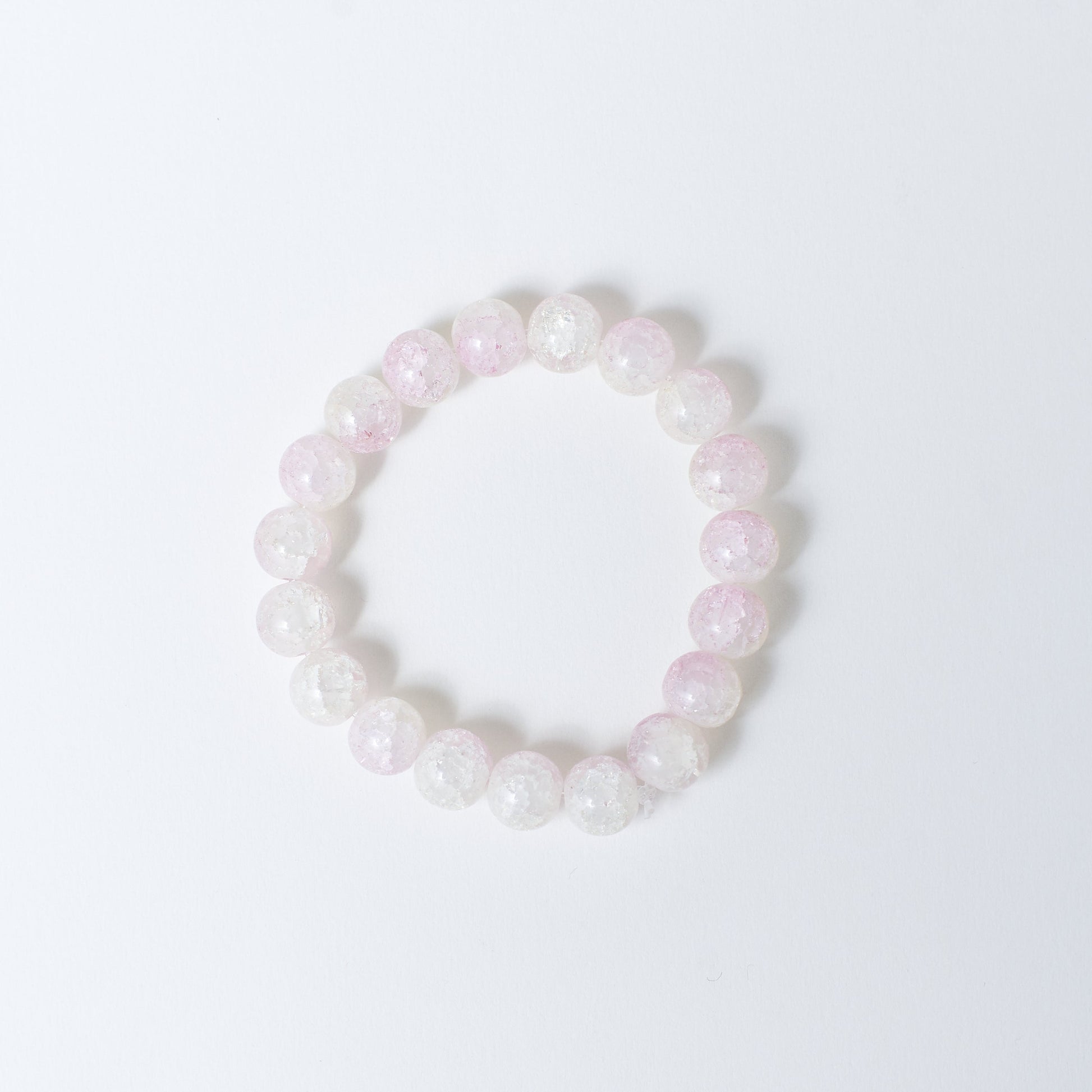 Whisper of Pink Beaded Bracelet Salty