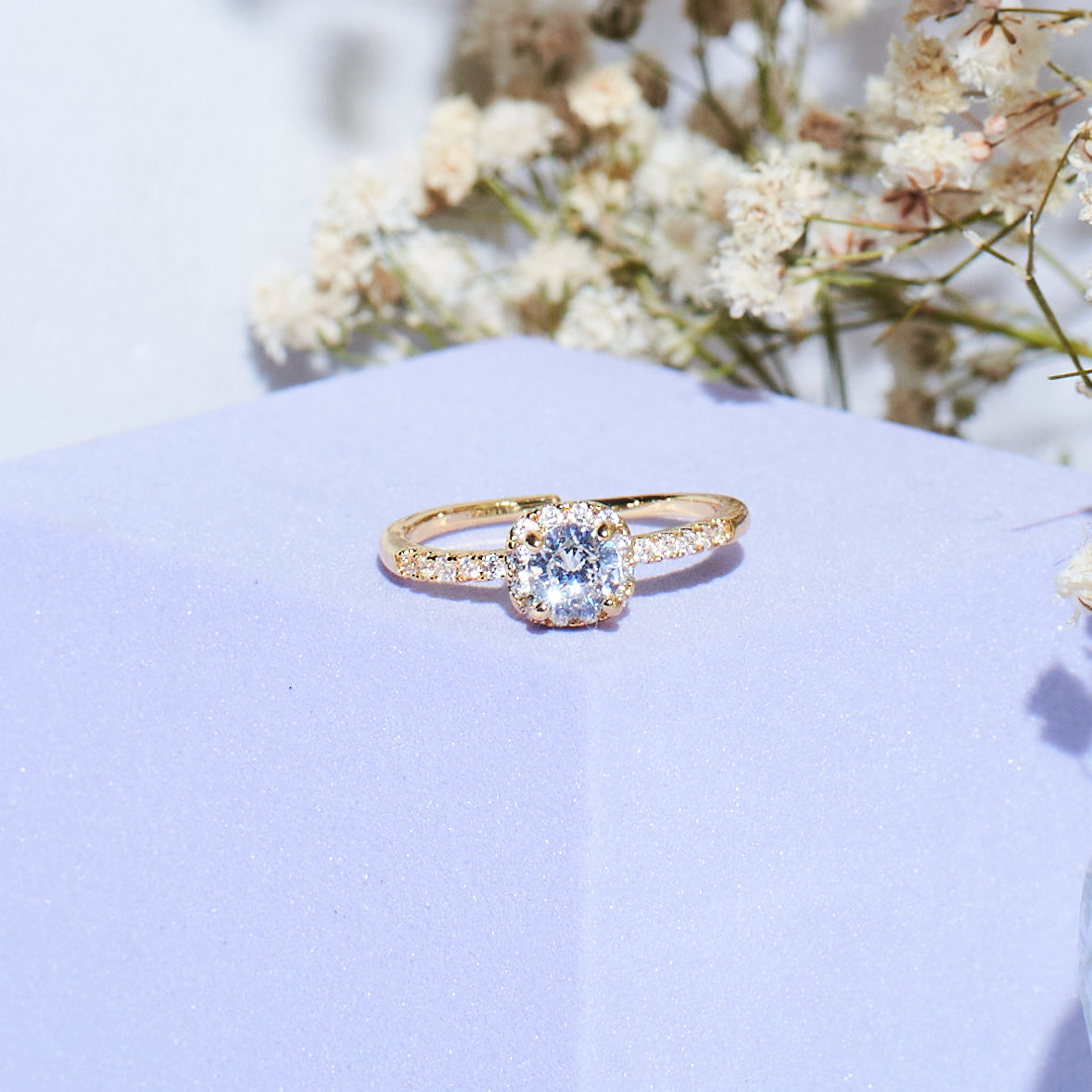 Willow Diamond Ring Salty