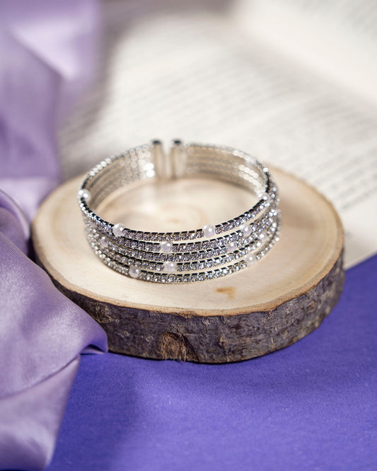 Zirconia Layered Bracelet