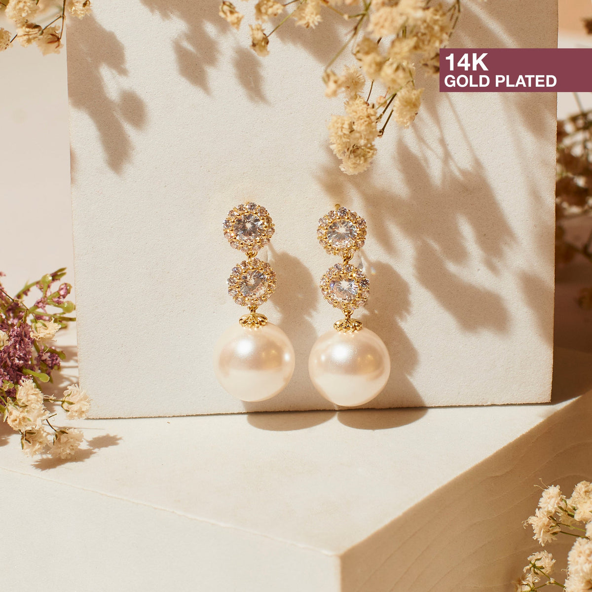 Oyster Pearl Tassel Earring Salty
