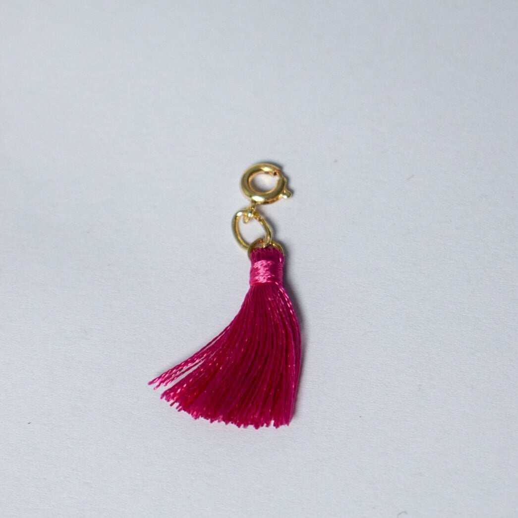 Hot Pink Tassel Salty