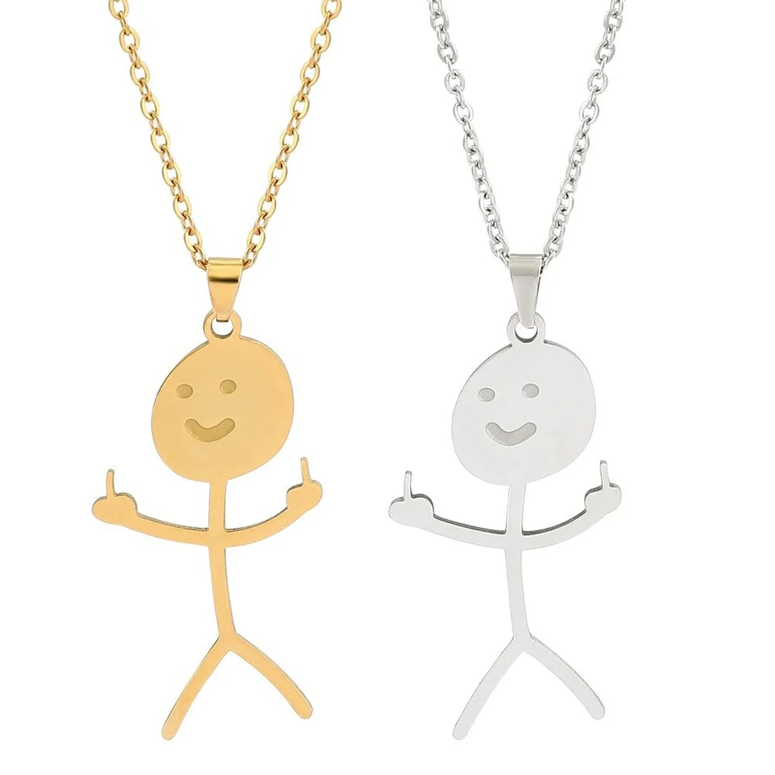 Be Yourself, Be You Necklace- Silver Salty