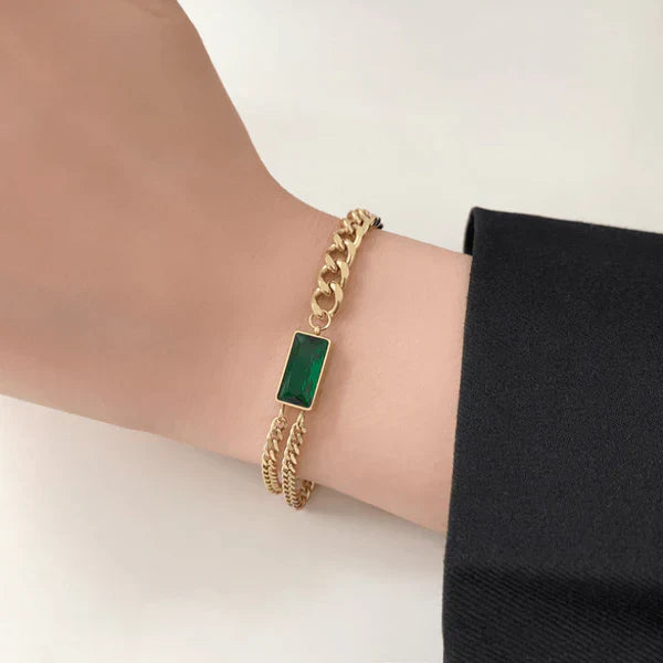 Serene Emerald Bracelet