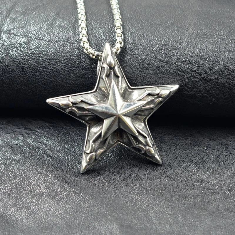 Shuriken Locket Chain