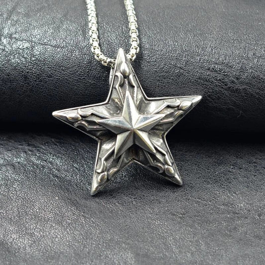 Shuriken Locket Chain