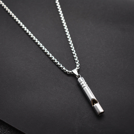 Viking horn Silver Chain Salty Alpha